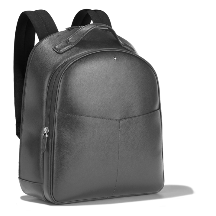 Montblanc Sartorial Small Backpack 2 Compartments - Leather, Saffiano leather, Black