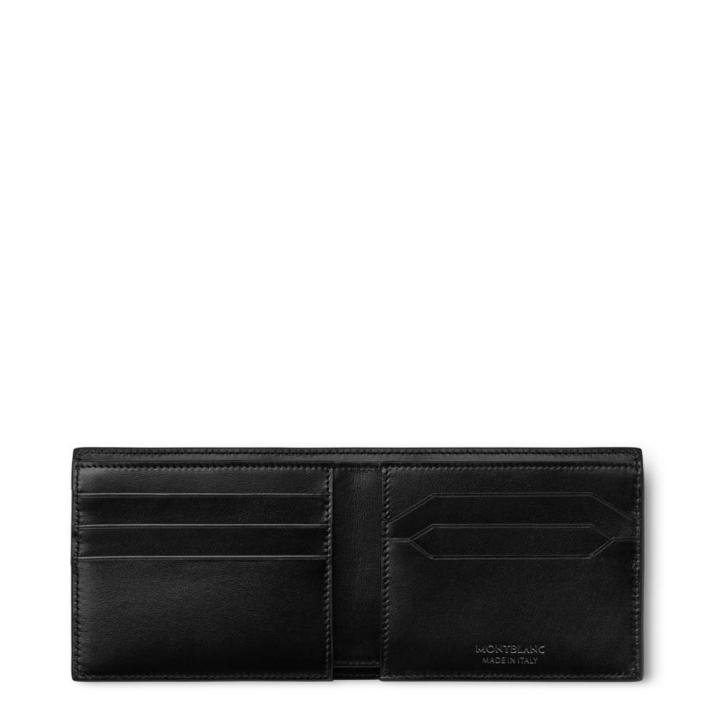 Meisterstuck Selection wallet 6cc - Leather, Calf-Skin, Black